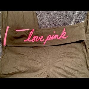 Long flared yoga pants